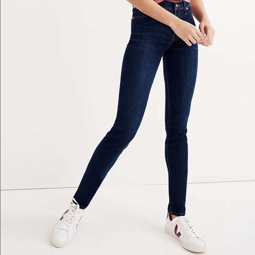 Madewell 9” high rise jeans, short